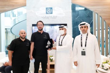 Abu Dabi ADIPEC'deki Evidente Tasarım Ekibinin Ziyareti